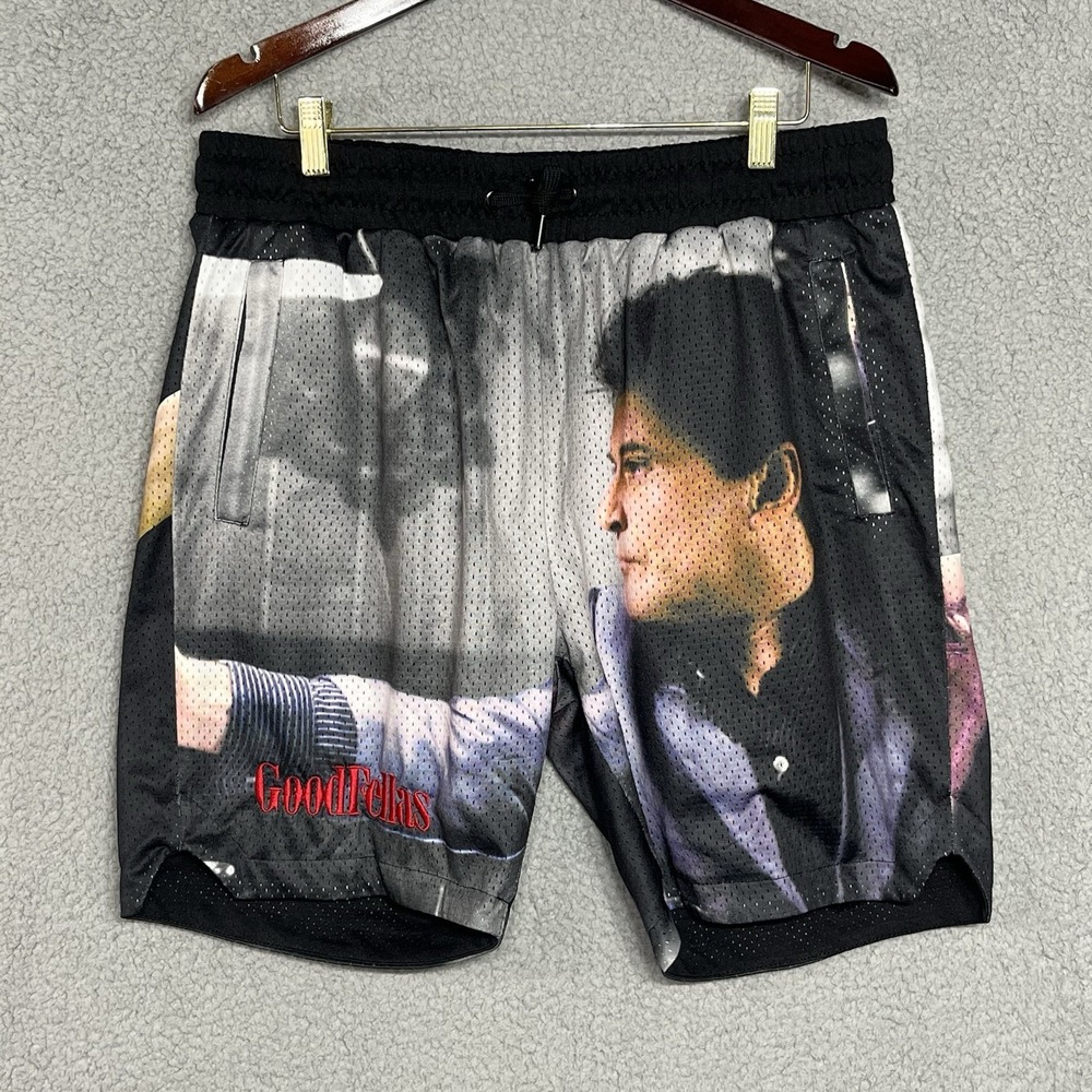 Good Fellas X Shoe Palace Mens XL Athletic Shorts Henry & Tommy AOP